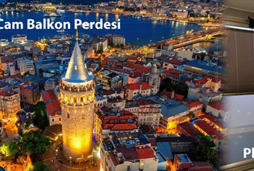 Cam balkon için plise perde modelleri İstanbul